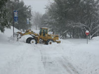 Snow Removal Tractor